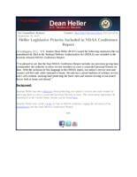 NDAA Press Release