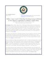 VA Backlog Legislation and working group