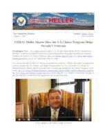 VIDEO Heller Shares How the VA Choice Program Helps Nevada's Veterans