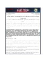 Heller Advocates for Permanent Authorization of PILT Program