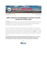 Heller Announces FEMA Grant for Elko County to Combat Fire Damage - Copy