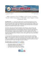 Heller Announces Over $3 Million in DOJ Grants Awarded to Nevada Tribal Communities to Help Fight Crime, Support Victims of Domestic Abuse