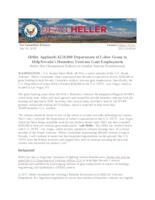 Heller Applauds Department of Labor Grant to Help Nevada's Homeless Veterans Gain Employment