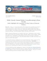 Heller Attends Groundbreaking