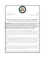 Heller Bipartisan Renewable Energy Bill