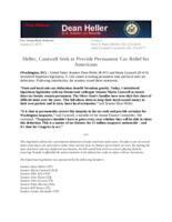 Heller Cantwell Joint Release