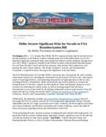 Heller FAA Reauthorization