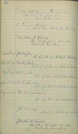 Register of Deeds pages