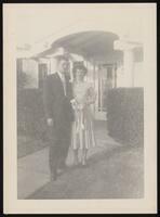 Patricia Clarkin and Leland Jr. Sparks on their wedding day