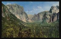 View of Valley from Inspiration Point, Yosemite National Park