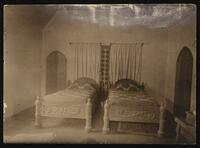 Guest room in Maud Sparks MacKenzie's mansion