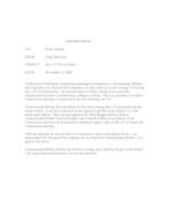 Winnemucca reimbursement memo