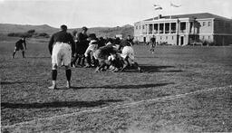 Rugby game, University of Nevada, circa 1911