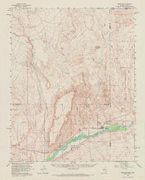 Mesquite Quadrangle Nevada-Arizona 15 minute Series (Topographic)