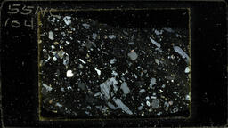 Thin section 55NC104, vitrophyre (polarized)