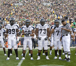 Football captains, University of Nevada, 2009