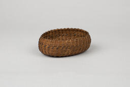 Coiled shallow bowl