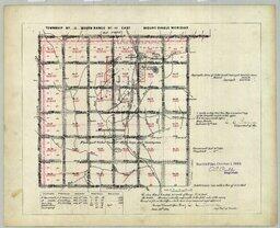 Township No. 3 South, Range No. 41 East, Mount Diablo Meridian