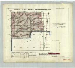 Township No. 34 North, Range No. 61 East, Mount Diablo Meridian