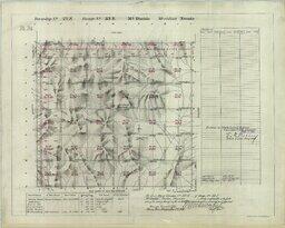 Township No. 27 North, Range No. 33 East, Mount Diablo Meridian