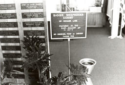 Basque Sheepherder Exhibit sign