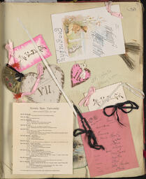 Vanderleith Family Scrapbook, Crazy Book, page 105b