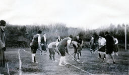 Field hockey game, Mackay Athletic Field, 1926