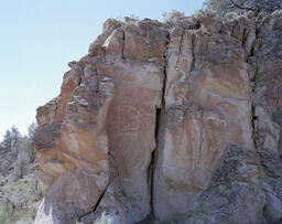 "House," Petroglyph Butte (elevation 6204' above sea level), near Moores Station, Nevada