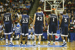 Men's basketball lineup, University of Nevada, 2004