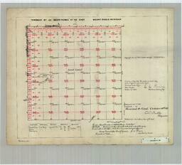 Township No. 25 South, Range No. 62 East, Mount Diablo Meridian