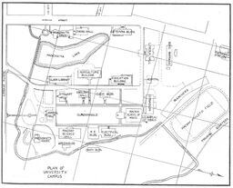 Campus Map, 1936