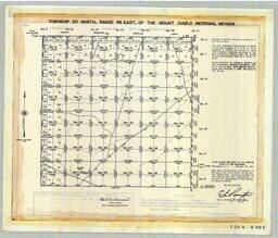 Township No. 20 North, Range No. 48 East, Mount Diablo Meridian