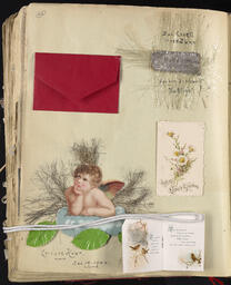 Vanderleith Family Scrapbook, Crazy Book, page 110b