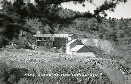 Mine scene at Manhattan, Nevada