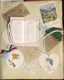 Vanderleith Family Scrapbook, Crazy Book, page 143c