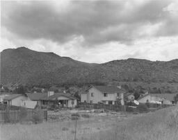 Looking north at new housing development, Mogul, west of Reno along Truckee River