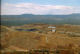 Photograph of Mining company extraction work, circa 1999