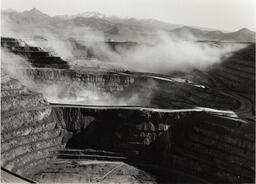 Photograph of Cortez Gold Mine pit, Nevada, 1995