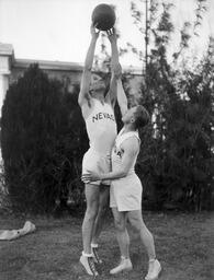 Robert Friend and Ray Fredericks, University of Nevada, 1925