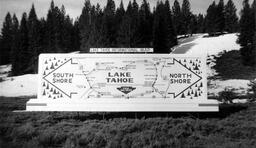 Lake Tahoe Informational Map