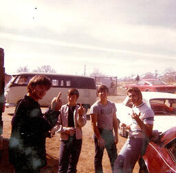 Lambda Chi Alpha (LXA) fraternity stunts, 1971