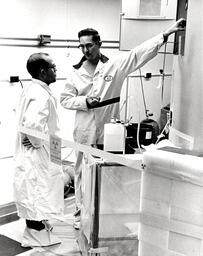 Nuclear Engineering Department's first nuclear reactor, 1963