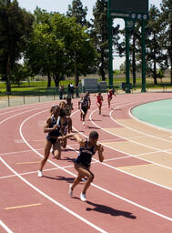 Track and field athletes, University of Nevada, 2006