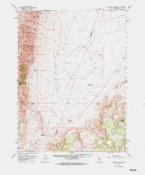 Buffalo Springs Quadrangle Nevada 15 Minute Series (Topographic)