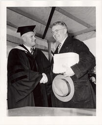 University President John Moseley, 1944