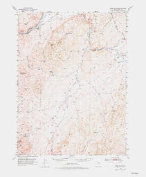 Dixie Flats Quadrangle Nevada-Elko Co. 15 Minute Series (Topographic)