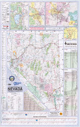 2005-2006 Official Highway Map Nevada