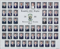 Lambda Chi Alpha (LXA) fraternity Epsilon Lota Chapter and Crescent members, 2006