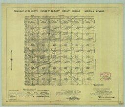 Township No. 23 North, Range No. 46 East, Mount Diablo Meridian