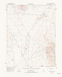 San Antonio Ranch Quadrangle Nevada 15 Minute Series (Topographic) 